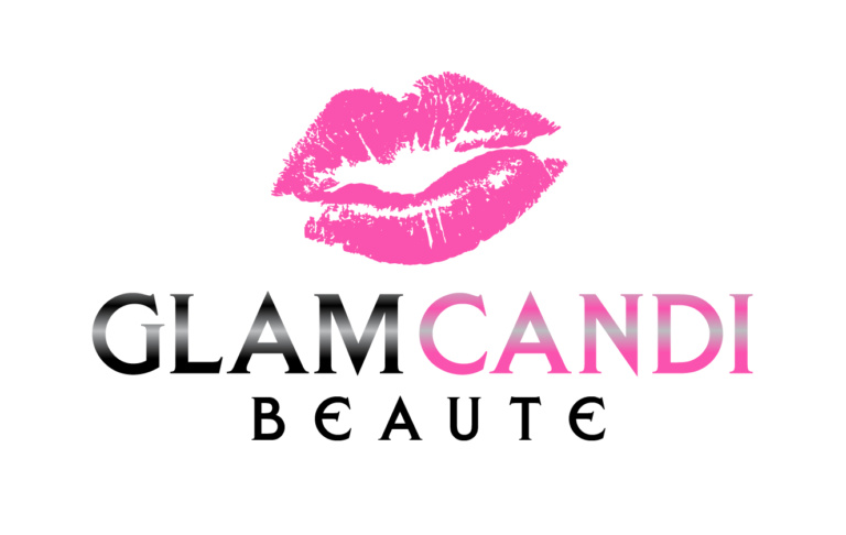 Glam Candi Beaute Logo | Courtney Creative Studio LLC.