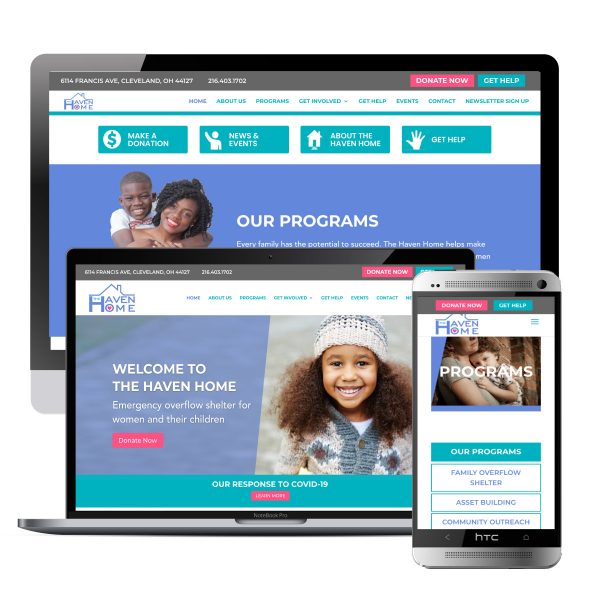 The Haven Home Website